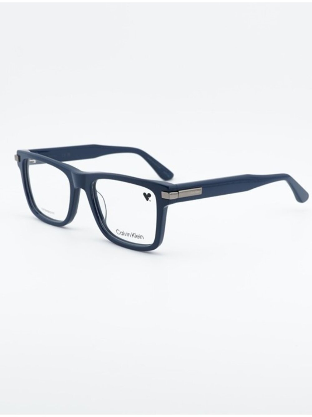 Calvin Klein CK25514 N 400 Eyeglasses Blue 55mm Square Frame